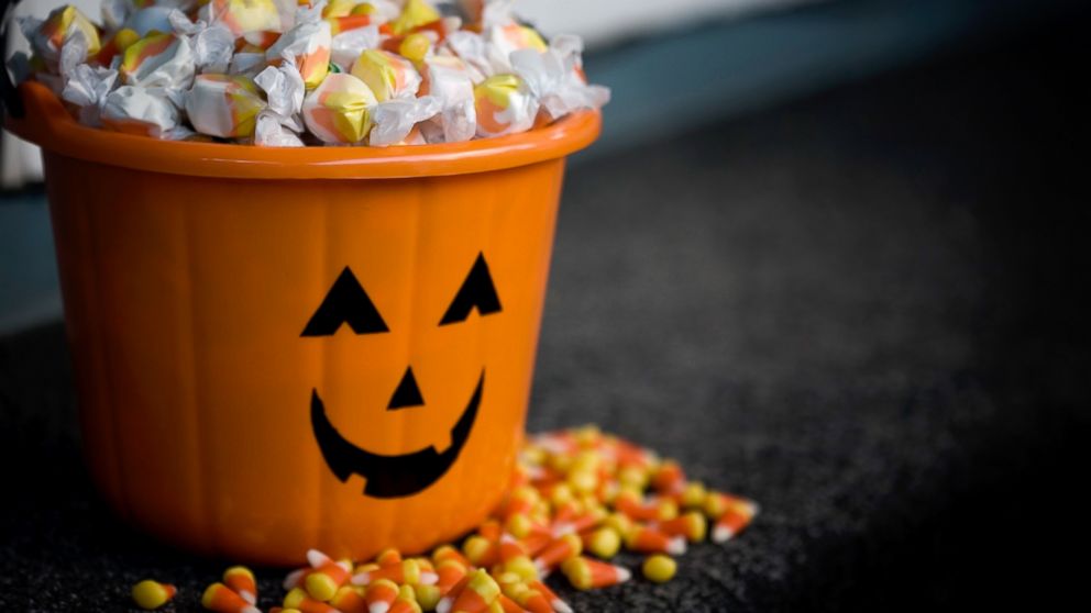 Americans buy nearly 600 million pounds of candy for Halloween. 