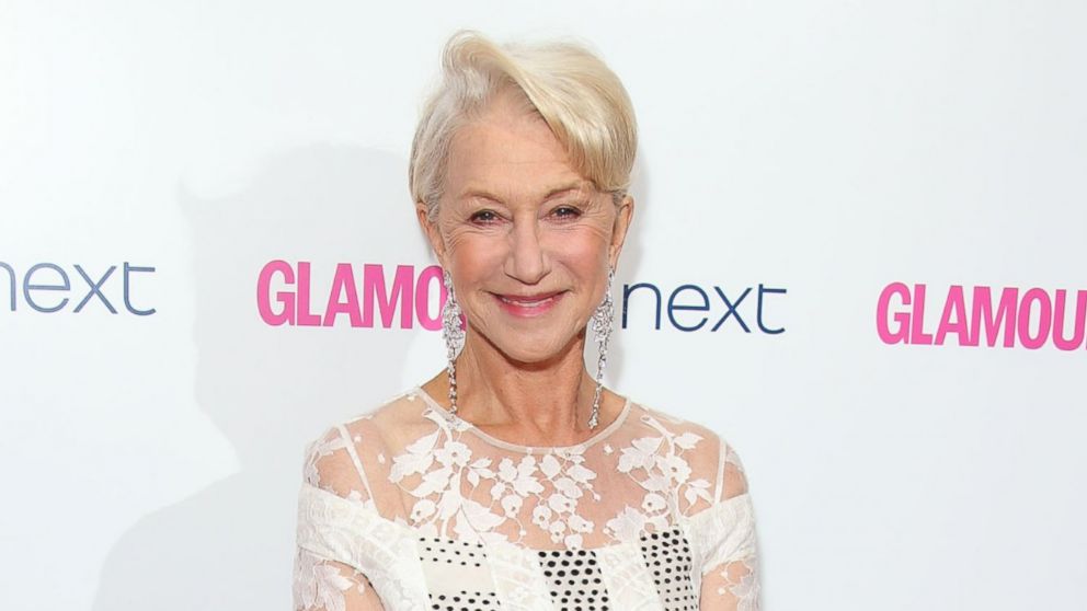 Dame Helen Mirren attends the Glamour Women of the Year Awards at Berkeley Square Gardens on June 3, 2014 in London. 