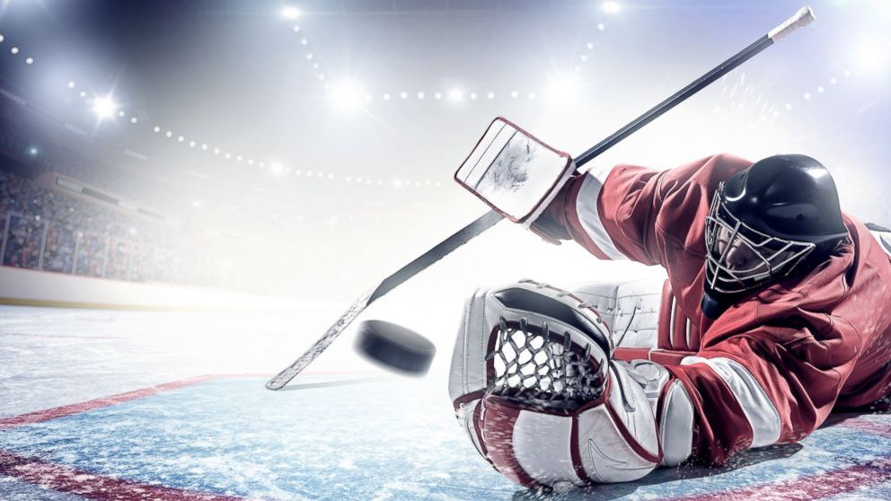 PHOTO: Ice hockey goalie is pictured in this undated stock photo.