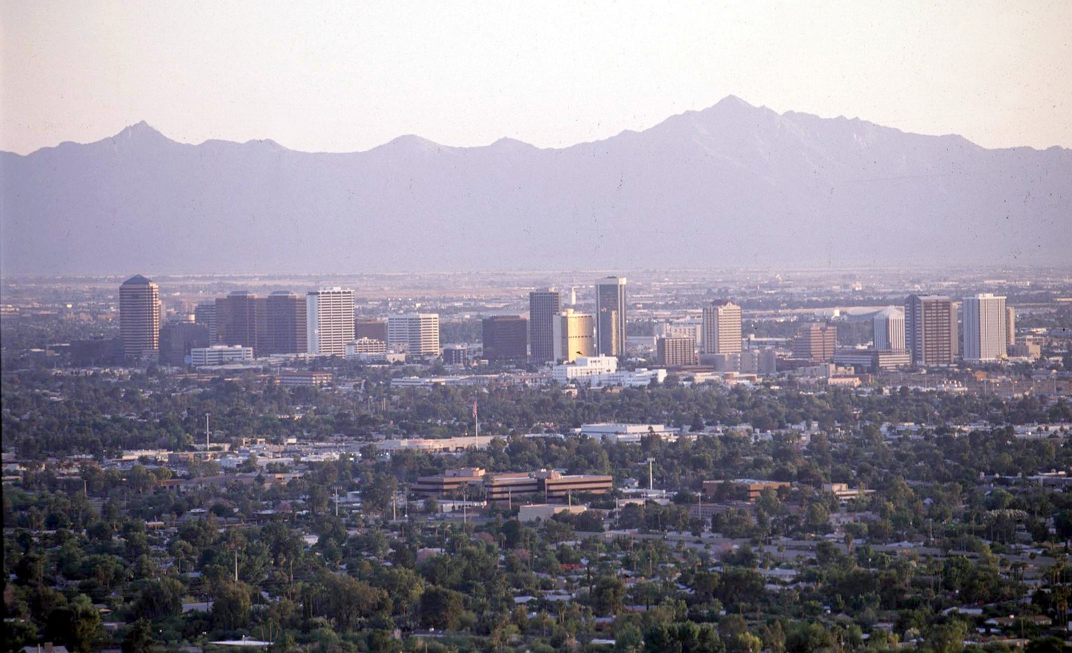 PHOTO: A view of the Phoenix, Ariz. skyline.