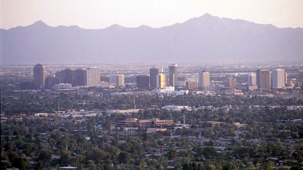 PHOTO: A view of the Phoenix, Ariz. skyline.