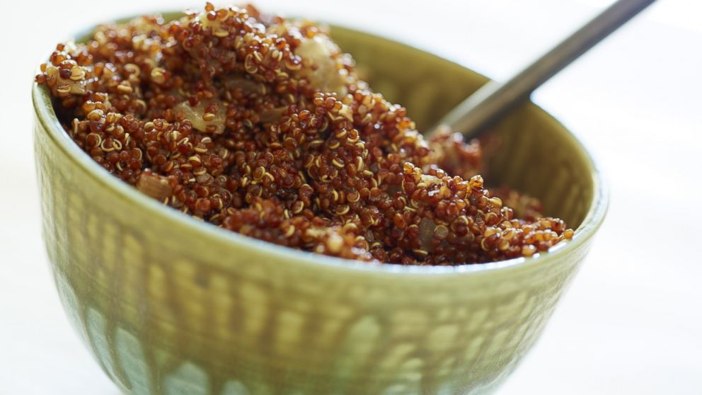Quinoa is one possible grain alternative for fried rice dishes.