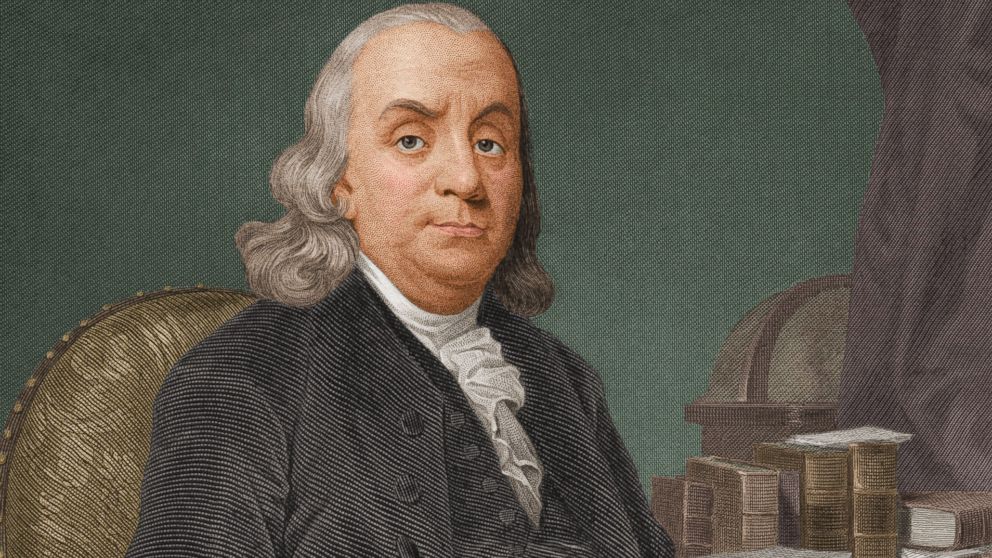 PHOTO: Benjamin Franklin slept from 10 p.m. until 5 a.m., according to author Mason Currey, who wrote a book about the daily rituals of geniuses.
