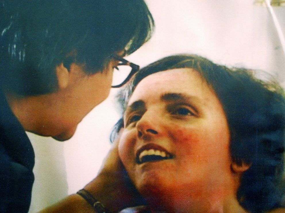 PHOTO: A handout photo shows Terri Schiavo and her mother taken at Terris hospital bed in 2003