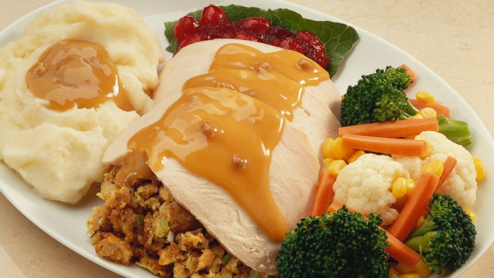 The average thanksgiving meal averages a shocking 4,500 calories.