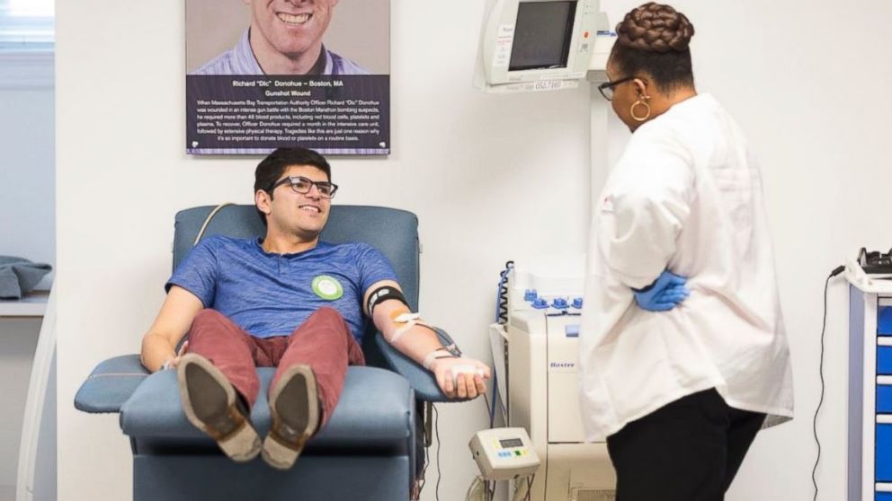 Jay Franzone wanted to protest the FDA policy that bans men, who have sex with men, from donating blood unless they abstained from sex for a year. 
