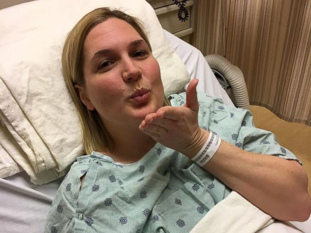 PHOTO: Elizabeth Wolodkiewicz volunteered to be a kidney donor after seeing Miles story on Facebook.
