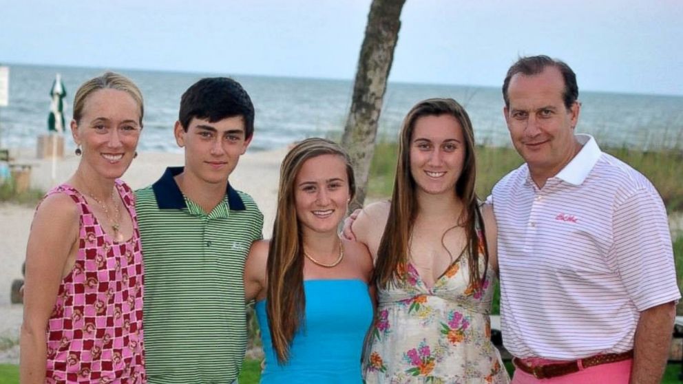 PHOTO: The Merritt family: Richard and Anna, Merritt, sister Hunter and brother Joseph.