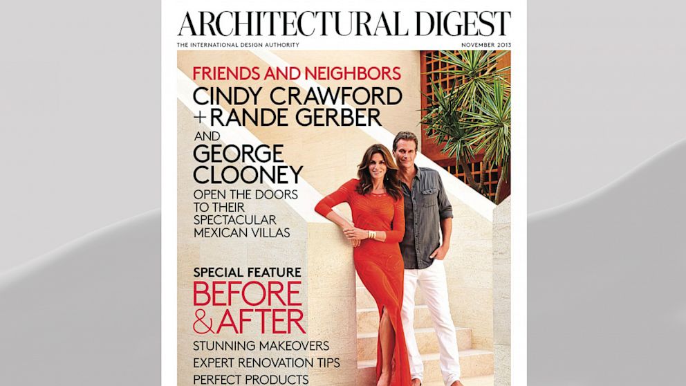 Architectural Digest's November issue. 