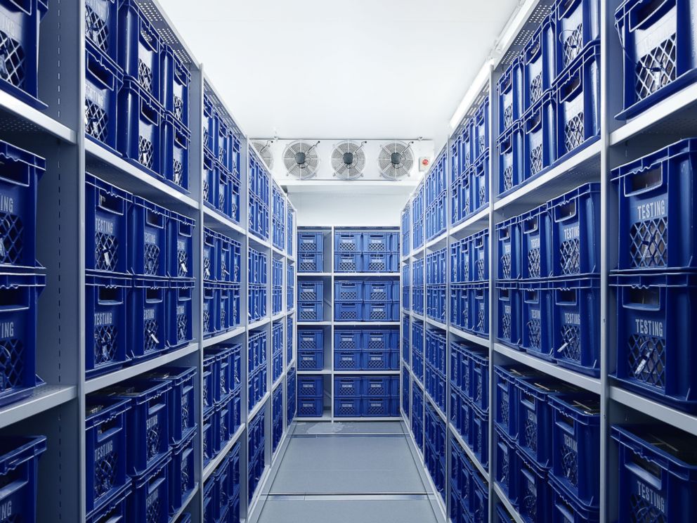 PHOTO: The International Blood Group Reference Laboratory at the NHS Blood & Transplant's Filton Blood Center, England.