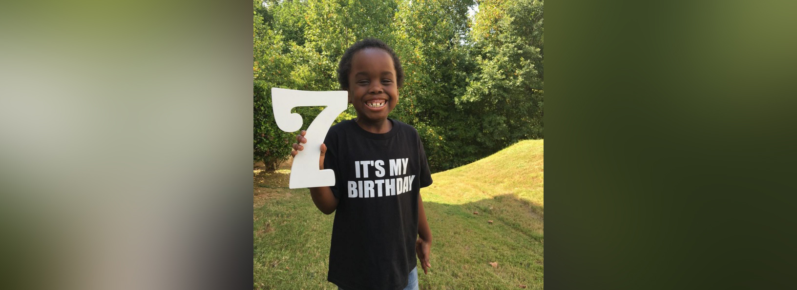 PHOTO: Kyle James, 7, of Conyers, Georgia was cured of sickle cell disease after his sister Kendall donated bone marrow.