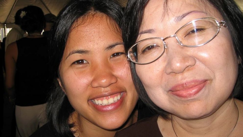 Minh-Chi and her mother Mai-Phuong Tran are seen here at her cousin's optometry school graduation.