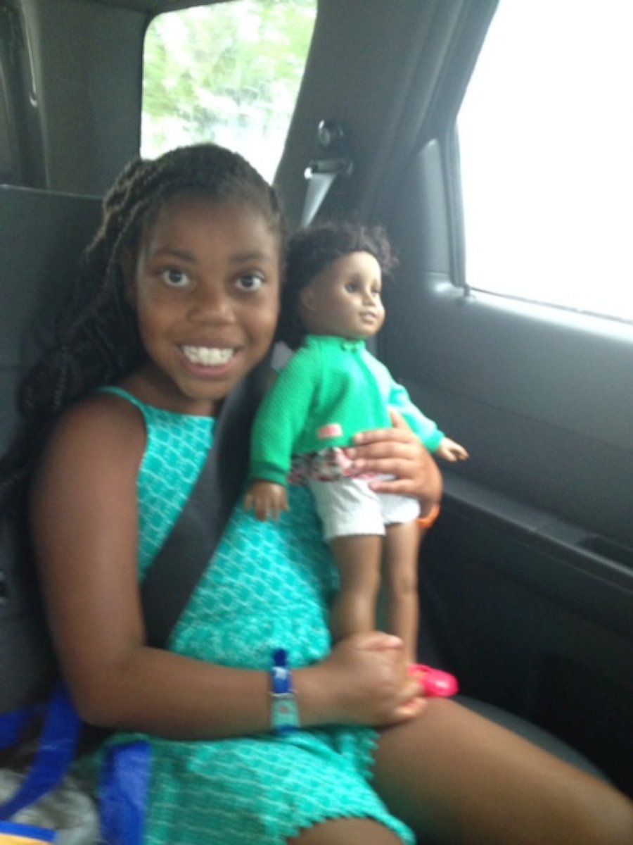PHOTO: Lamaya Sakales, 10, has started a petition on Change.org asking her favorite doll company, American Girl, to make a doll that looks just like her.