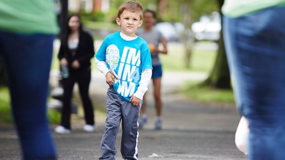 Boston 6YearOld With OCD Leads Million Steps Walk ABC News