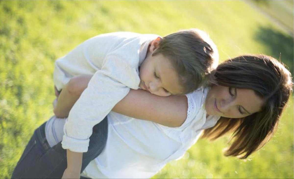 PHOTO: Jiliane Lucas and her son Cameron, who has OCD.
