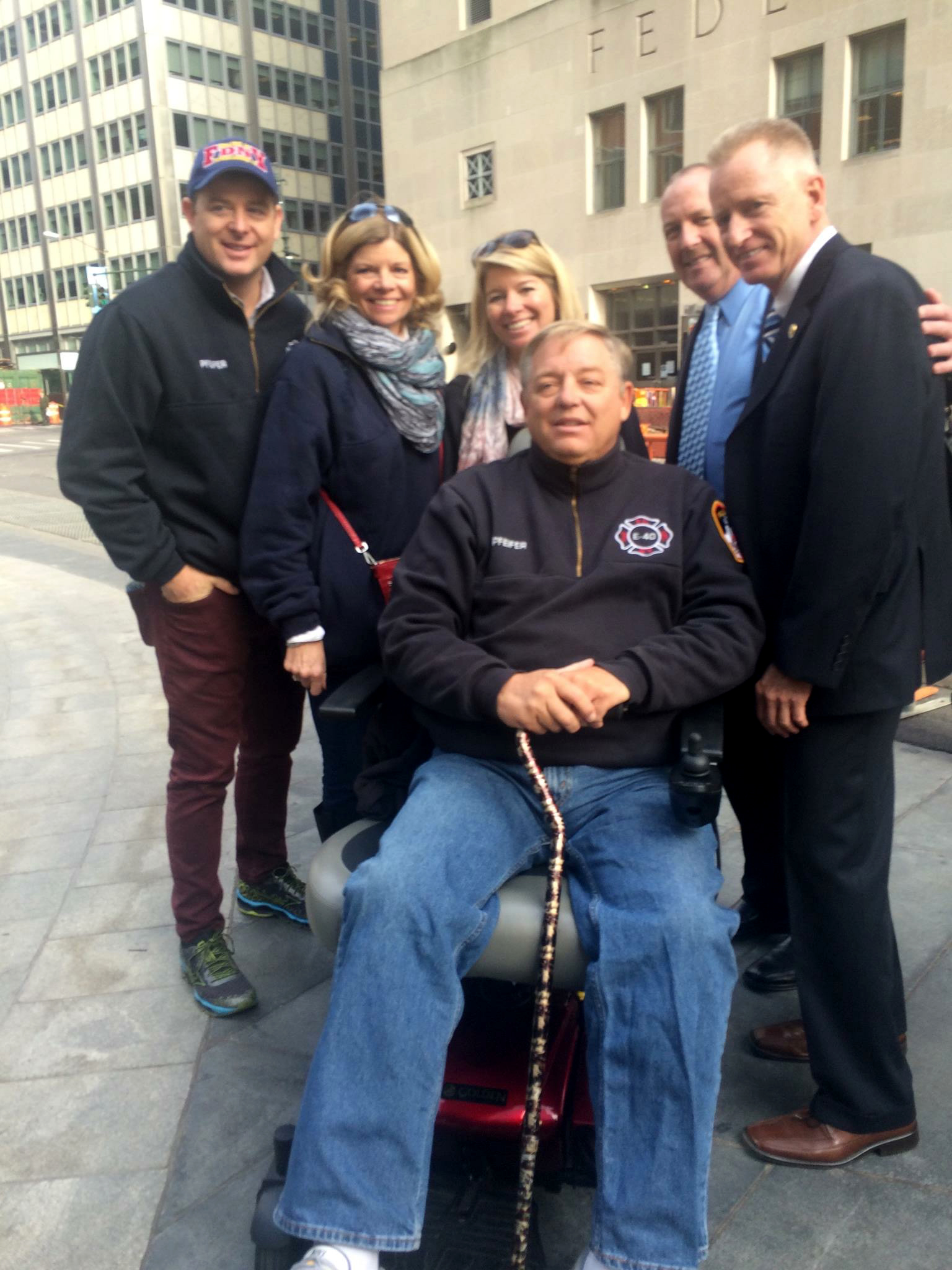 PHOTO: Ray Pfeifer stayed at the World Trade Center site for months after the 9/11 attacks to help with the clean up