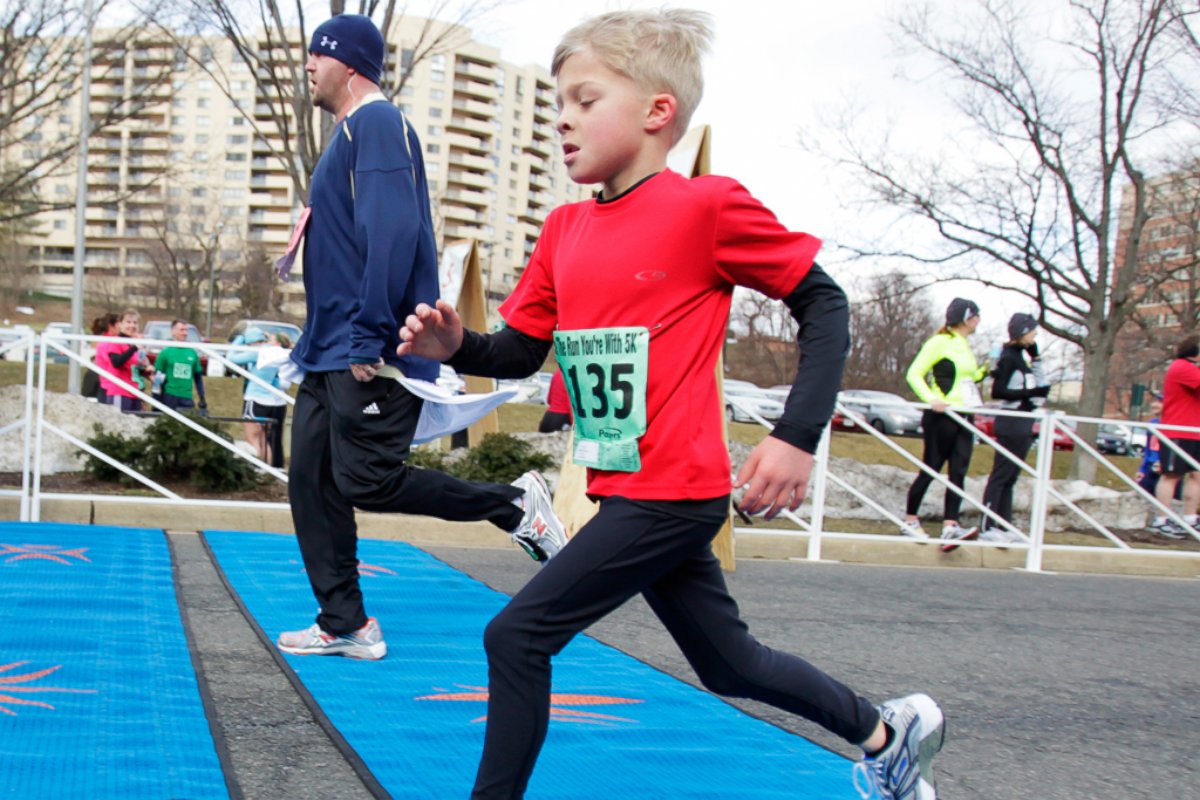PHOTO: Reinhardt began running when he was 3 years old