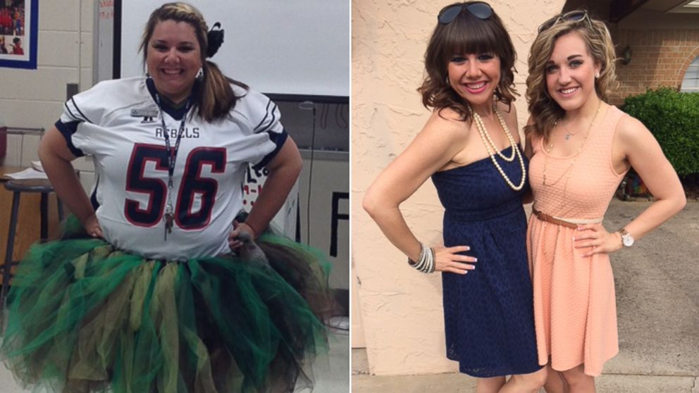 Thanks to Zumba, high-school teacher Roni Traver lost 100 pounds.