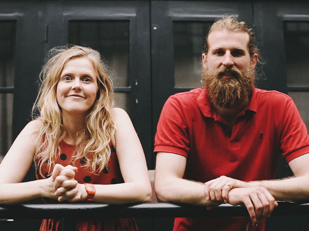PHOTO: Sanderson Jones and Pippa Evans lead the London Sunday Assembly, a group of church-going atheists who are catching fire in the U.S.