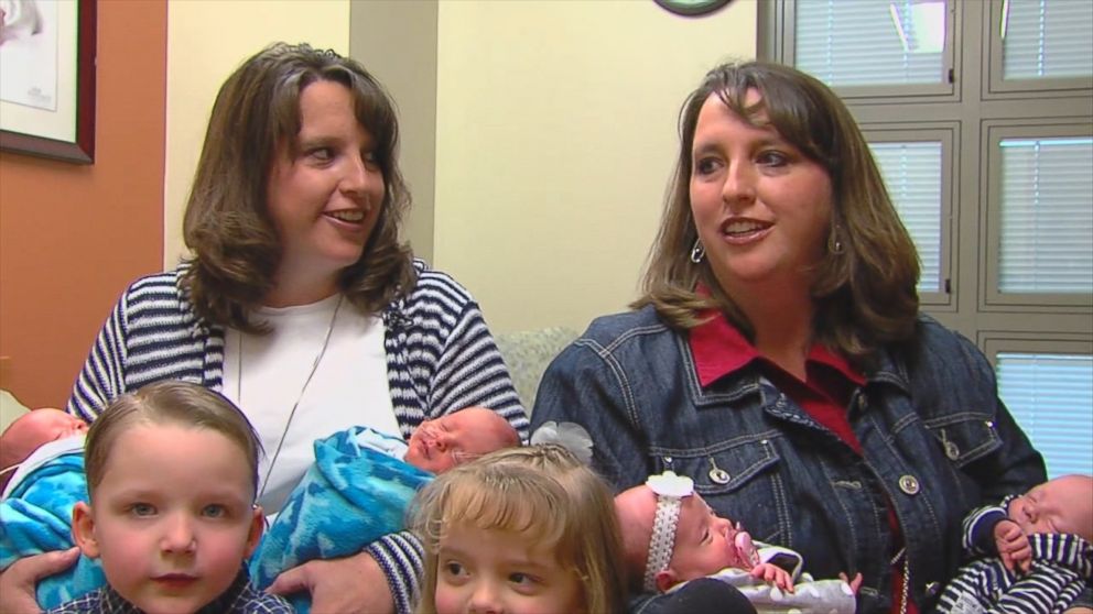 Mum has twins through IVF then ANOTHER set of twins 