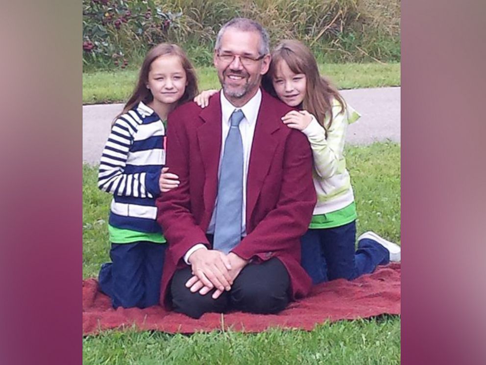 PHOTO: Elizabeth and Kathryn Girtler of Minnesota City, Minnesota, are seen here with bone marrow donor, Ingo Gruda of Munster, Germany, who saved their lives thanks to the non-profit organization, Be the Match. 