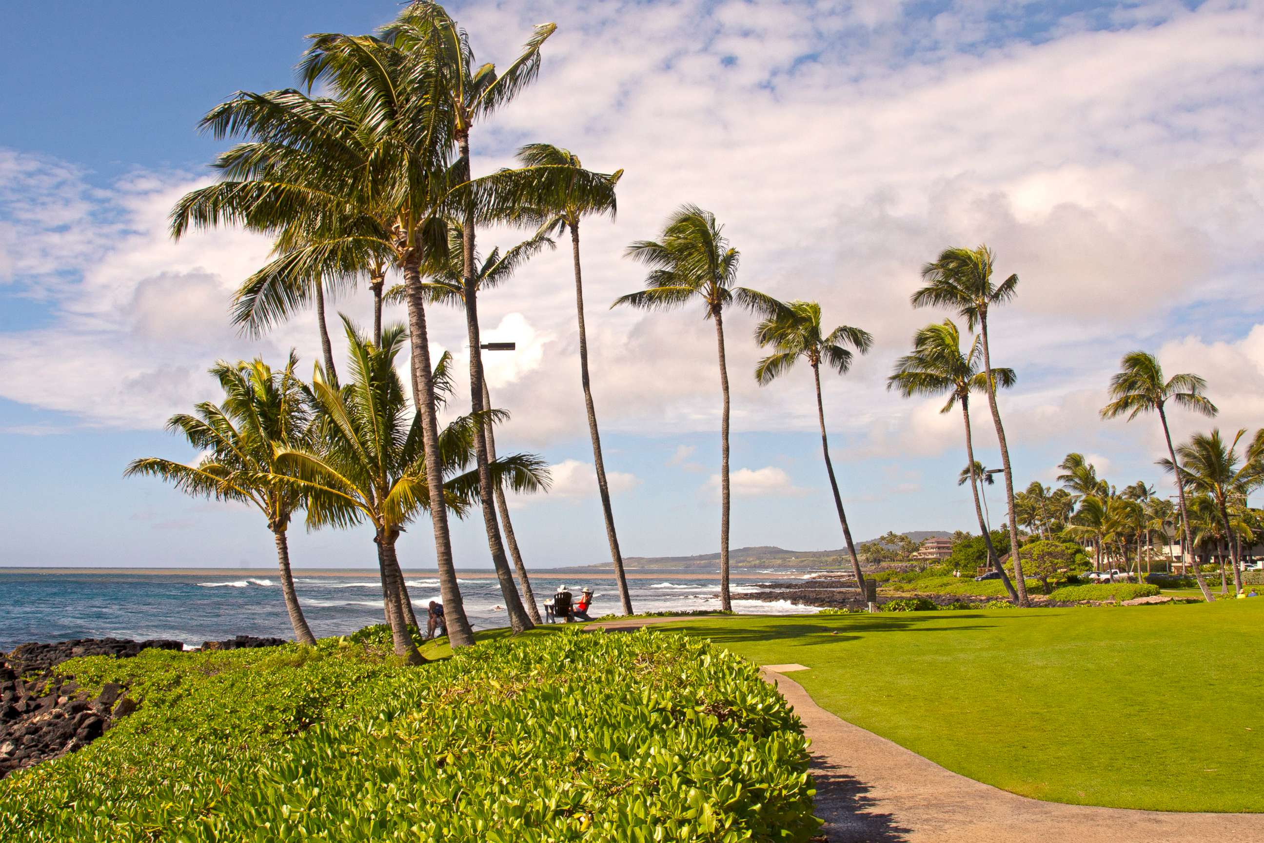 PHOTO: A walkway leads to the beach in Kauai, Hawaii.