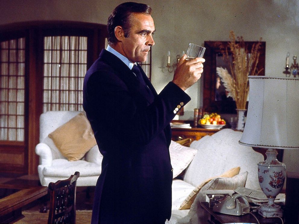 PHOTO: Sean Connery portrays British spy James Bond in the movie version of Diamonds Are Forever.