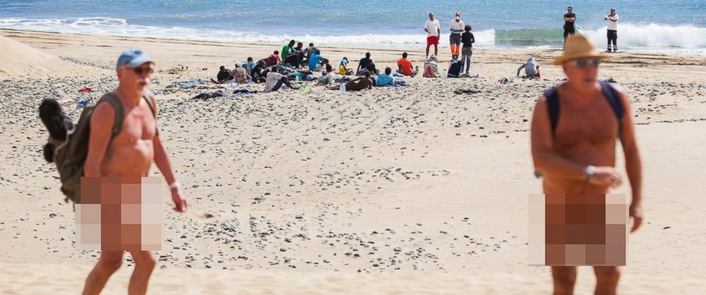 Model Walking On Beach Naked - Ebola Scare Hits Nudist Tourist Spot on Canary Islands - ABC ...