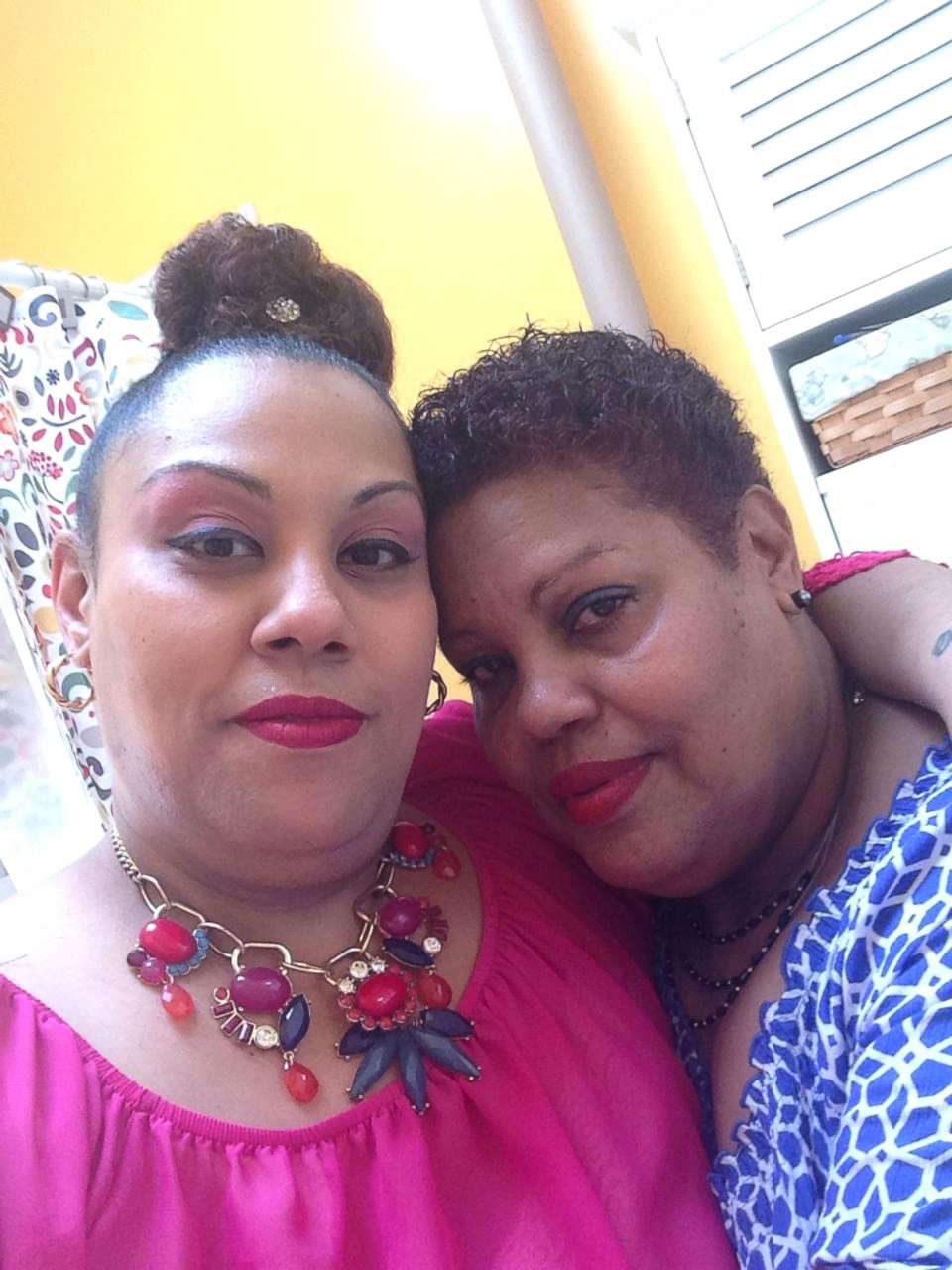PHOTO: Odalis Santana with her mother, Ana, who died in April of COVID-19. The mother and daughter were best friends, like twins, according to Santana.