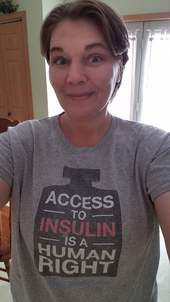 PHOTO: Iowa grandmother Sarah Stock said the price of her live-saving insulin has risen by 300 percent in the past ten years -- from $300 a month to $900 a month. Stock said the rising costs once forced her to ration her medication.