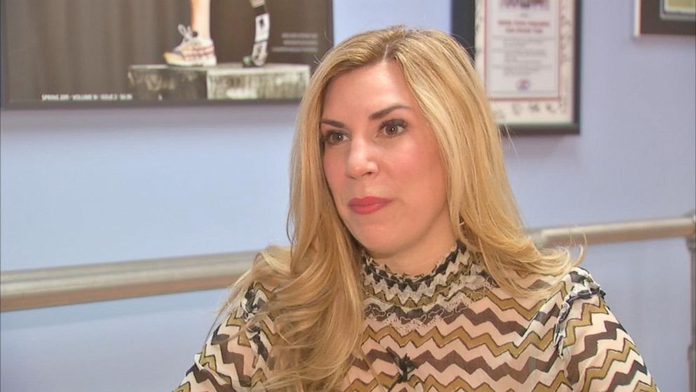 PHOTO: Heather Abbott's foundation donated the two microprocessor controlled knees that Vidal Lopez uses and is able to walk again.  Abbott is a Boston Marathon bombing survivor.