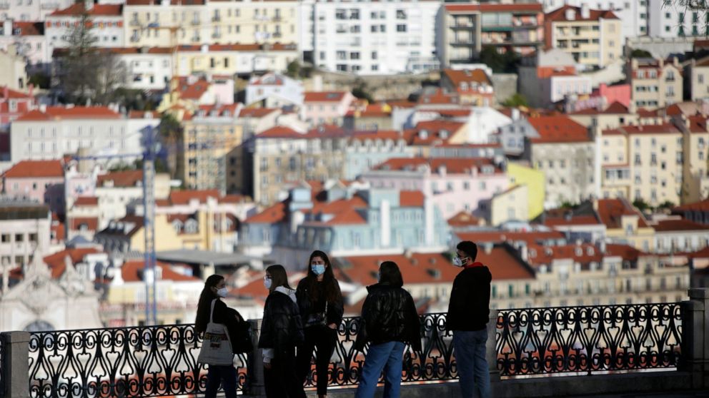 Lisbon ringed off at weekends as Portugal fights virus surge