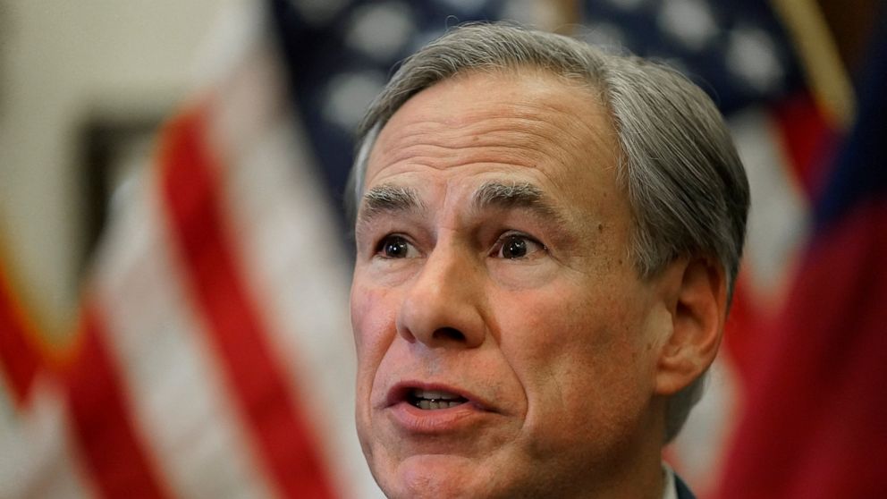 Texas governor tests positive for COVID-19, in 'good health'