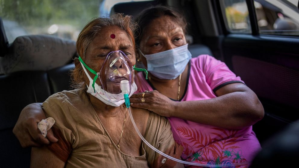 AP PHOTOS: Oxygen demand outstrips supply in India hotspots - ABC News