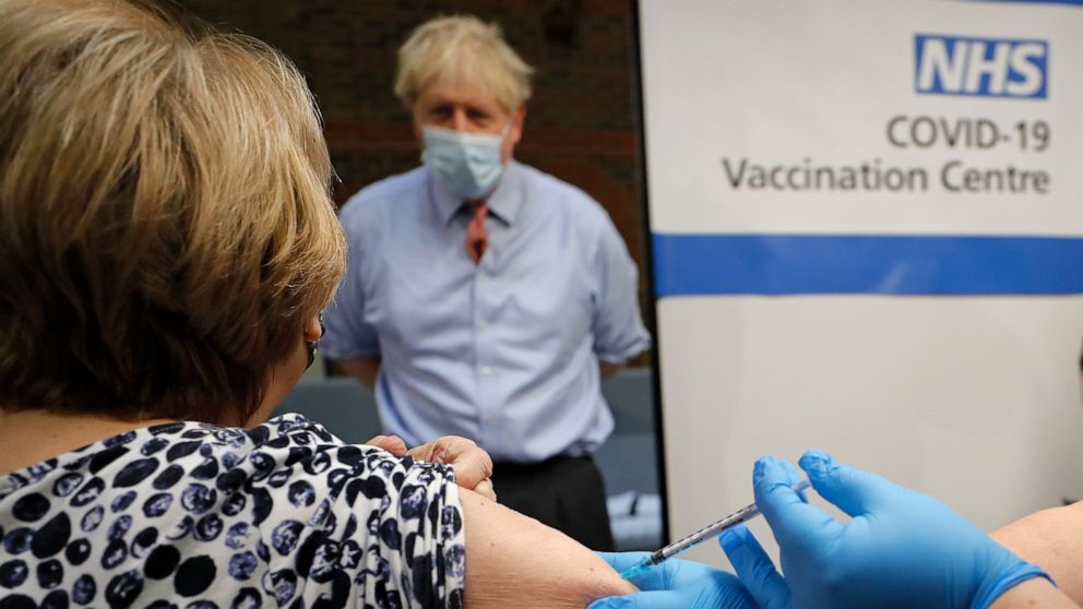 The UK has stepped up its vaccine deployment and is targeting all adults by the fall