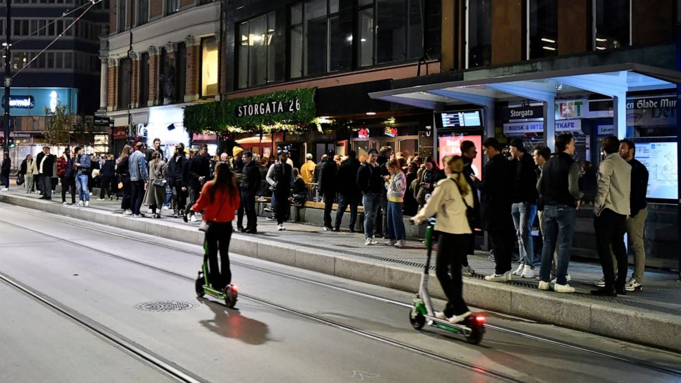 Rowdy celebrations erupt in Norway as COVID restrictions end