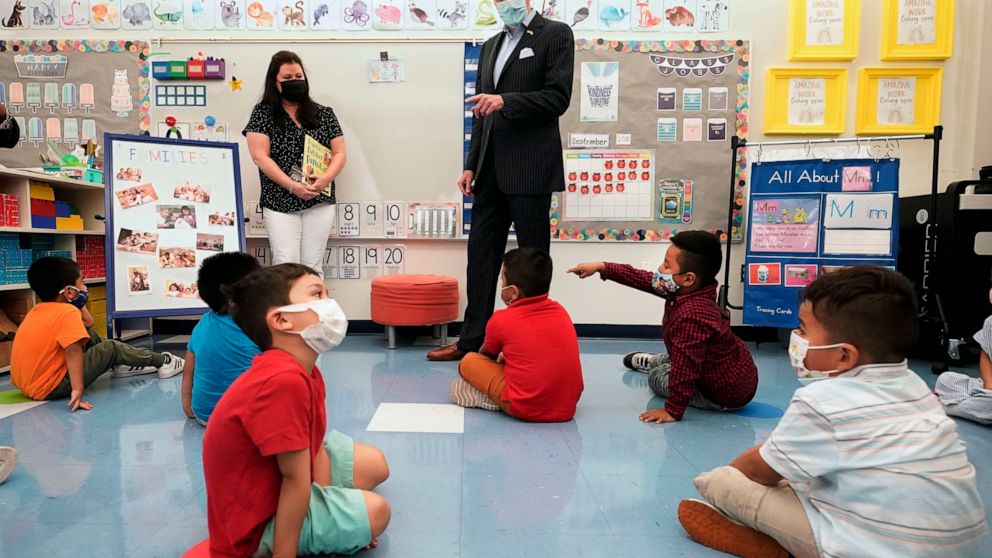 Governor ending New Jersey's school mask mandate
