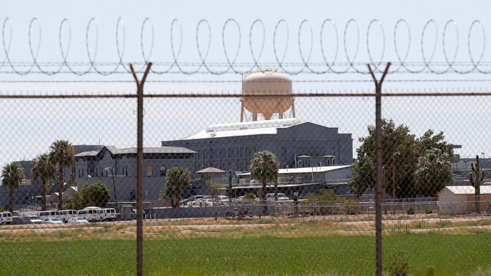 FILE - this this July 23, 2014, file photo, shows the state prison in Florence, Ariz., where corrections officials refurbished the state's gas chamber in December 2020 as the state tries to resume executions after a nearly seven-year hiatus. The last