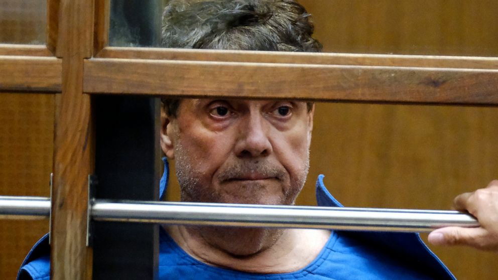 Dr. George Tyndall, 72, listens during an arraignment at Los Angeles Superior court, Monday, July 1, 12019, in Los Angeles. The former longtime gynecologist at the University of Southern California is charged with sexually assaulting 16 women at the 