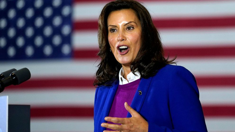 Gov. Whitmer among 7 awarded for courage by JFK Foundation