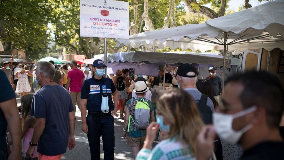 France's Saint-Tropez resort makes masks mandatory outdoors thumbnail