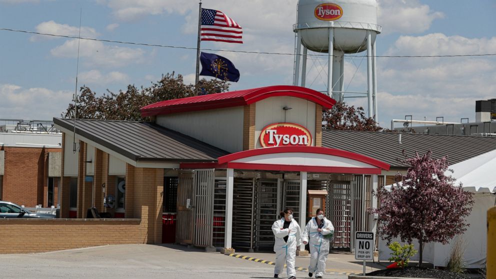 Meatpacker Tyson: Mandate led 96% of workers to get vaccine