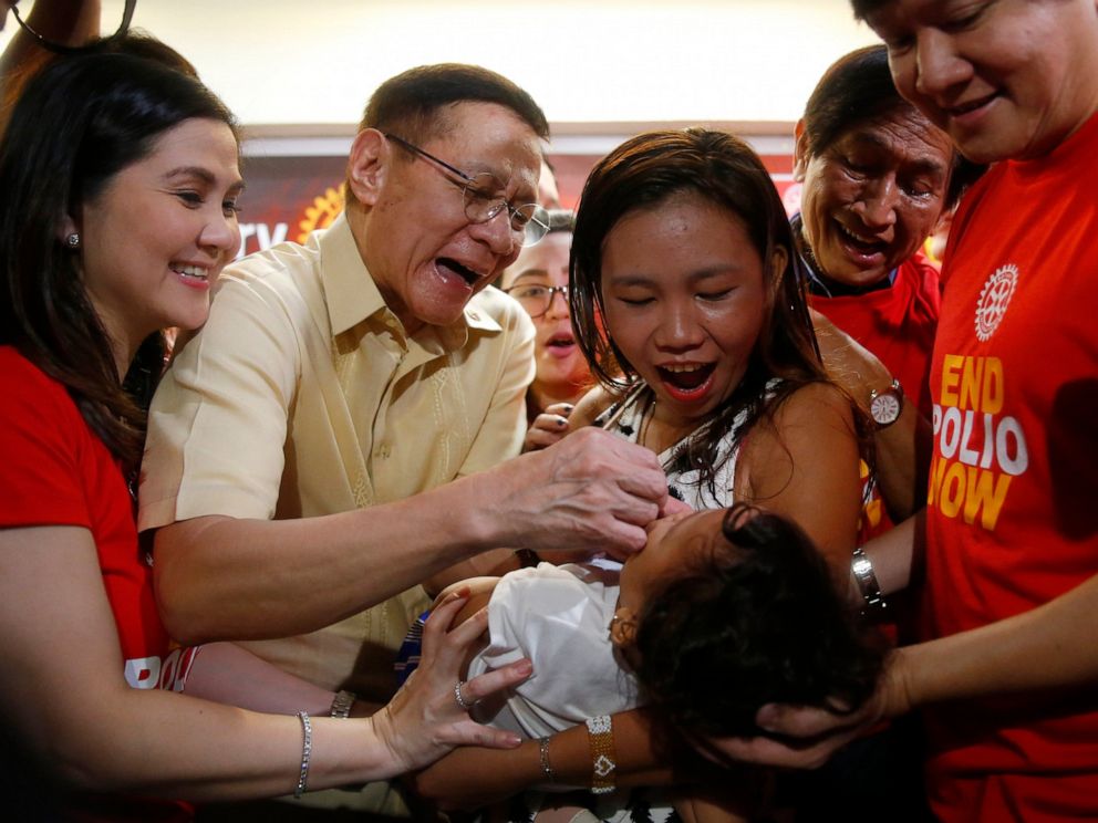 Philippines Confirms 2nd Polio Case After Declaring Outbreak Abc News