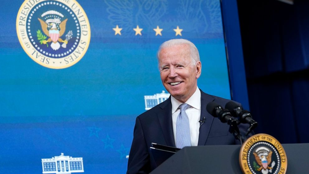 Biden behind on global vaccine sharing, cites local hurdles