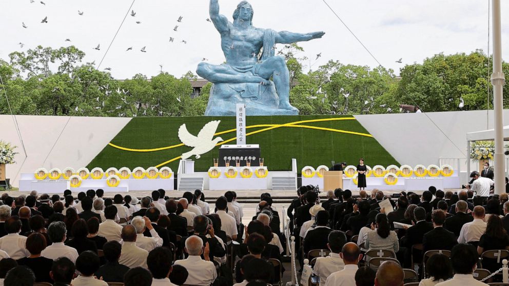 Nagasaki célèbre l’anniversaire du bombardement atomique au milieu des craintes d’une guerre nucléaire
