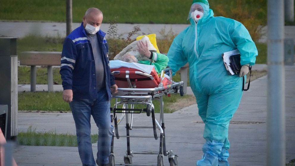 Russia registers another record in daily COVID-19 deaths