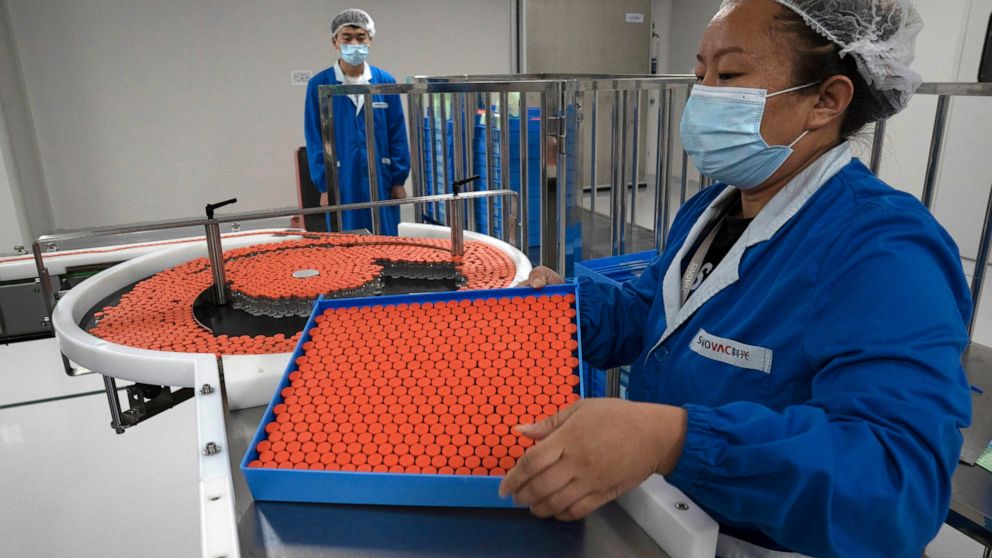 China joins COVAX coronavirus vaccine alliance - ABC News