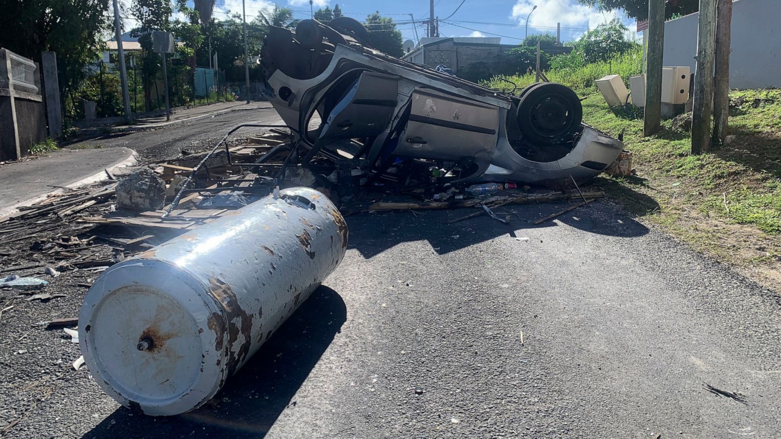 I Lost Everything Guadeloupe Riots Overtake Covid Protest Abc News