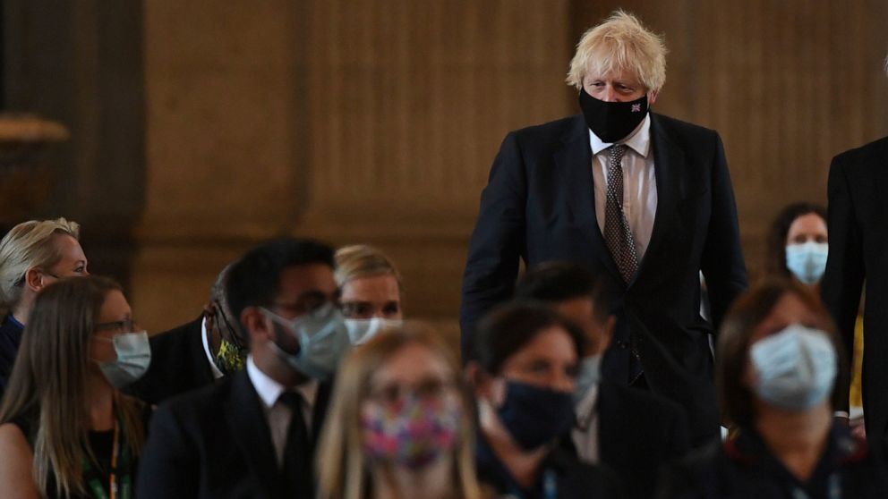 Johnson: UK must live with virus but restrictions can ease