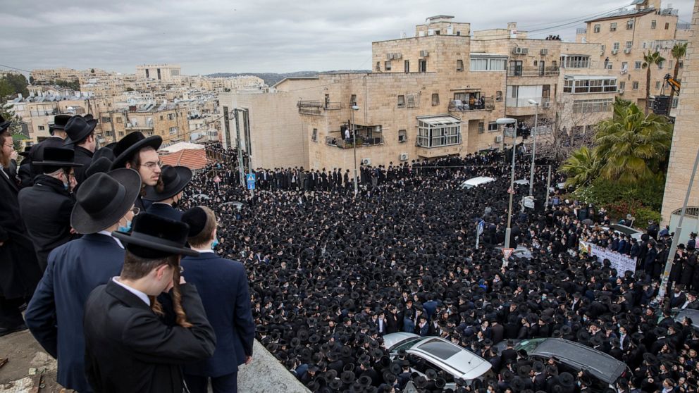 Thousands join in Jerusalem funerals, flout pandemic rules - ABC News